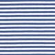 Baumwolljersey schmale Streifen – jeansblau/weiss,  thumbnail number 1
