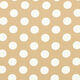 Kreppgewebe Polka Dots [2,5 cm] – beige,  thumbnail number 1
