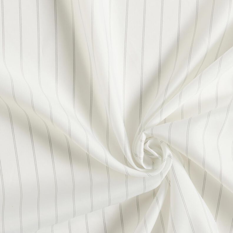 Ärmelfutter Nadelstreifen – weiss/schwarz,  image number 3