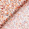 Baumwollstoff Cretonne verstreute Blüten – rosé/pfirsichorange,  thumbnail number 4