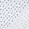Musselin Blumen & Dobby &ndash; weiss,  thumbnail number 4