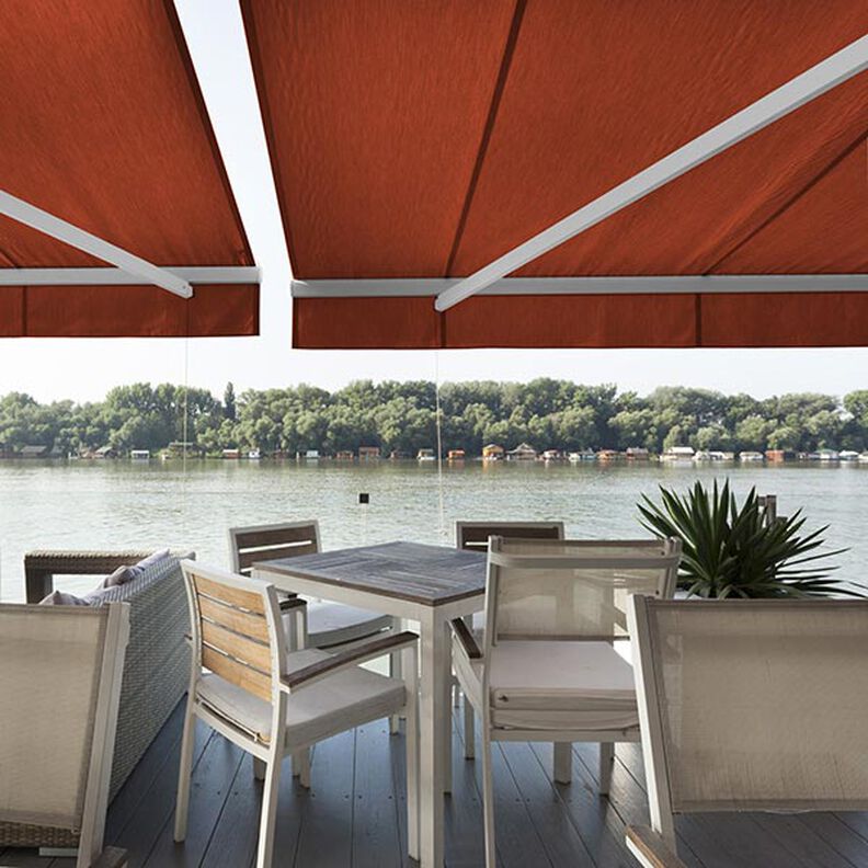Outdoorstoff Acrisol Liso – terracotta,  image number 4