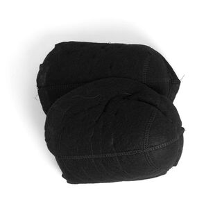 Schulterpolster mit Klett für Mäntel & Jacken [ 17,5 x 14,5 cm ] | YKK – schwarz, 