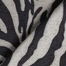 Polsterstoff Jacquard Zebra – schwarz/grau,  thumbnail number 4