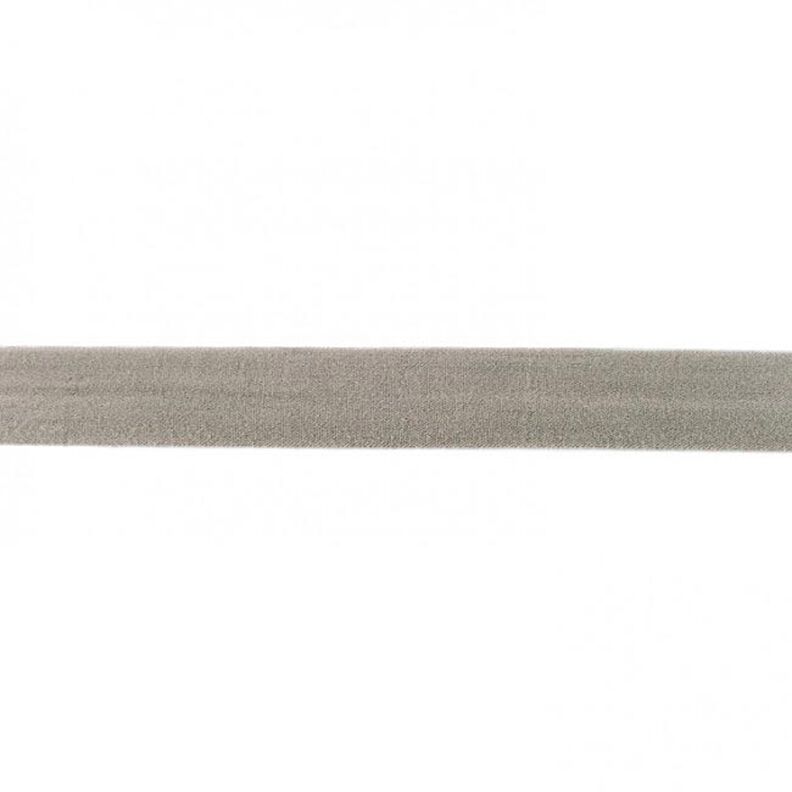 Elastisches Einfassband (Falzgummi) matt [20 mm] – grau,  image number 1