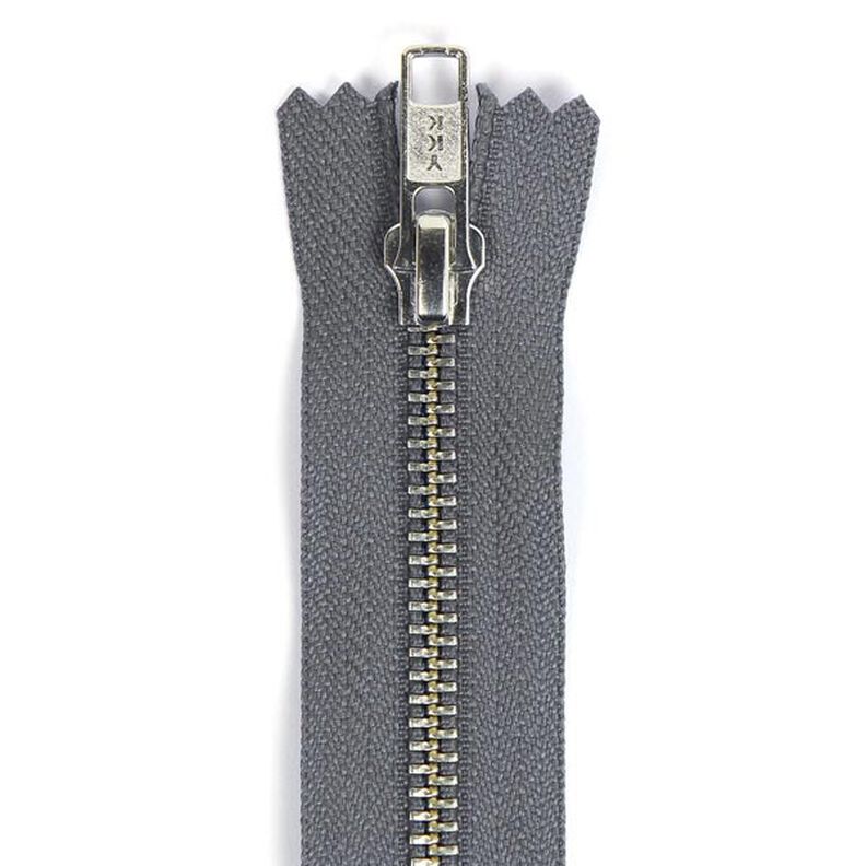 Reißverschluss nicht teilbar| Metall silber (182) | YKK,  image number 1