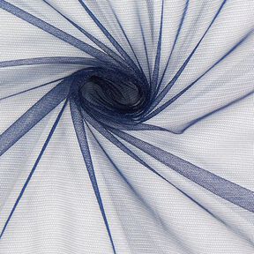 Schimmer-Tüll – navy, 