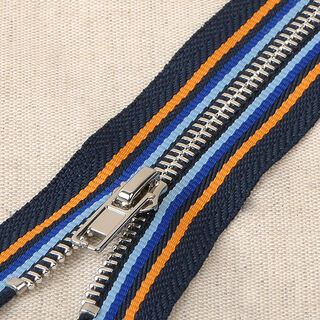 Reißverschluss  – marineblau/orange, 