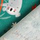 Dekostoff Canvas Dschungel – petrol/gelb,  thumbnail number 4