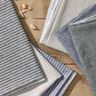 Leinen-Baumwoll-Mix schmale Streifen – nachtblau/weiss,  thumbnail number 5