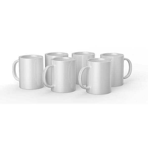 Cricut Sublimationstassen [ 350 ml ] [ 6Stück ] – weiss,  image number 2