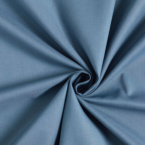 Baumwollstoff Cretonne Uni – jeansblau, 