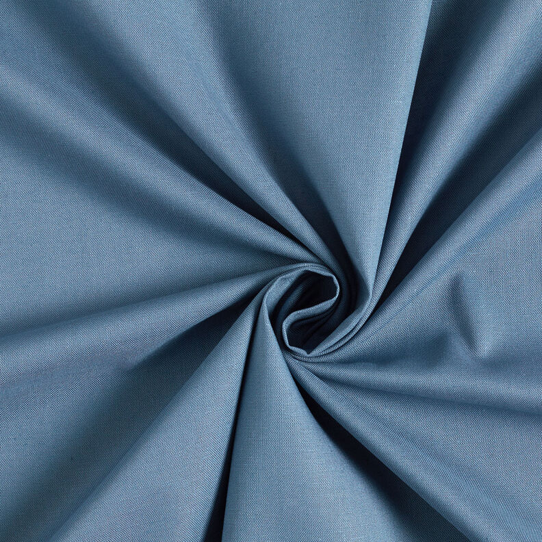 Baumwollstoff Cretonne Uni – jeansblau,  image number 1