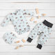 Baumwolljersey süße Tiergesichter – babyblau,  thumbnail number 7