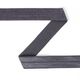 Elastisches Einfassband (Falzgummi) - dunkelgrau,  thumbnail number 1