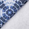 Dekostoff Canvas Batik-Kreise – indigo/weiss,  thumbnail number 4