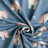 Baumwolljersey süsse Glitzer-Einhörner – blaugrau,  thumbnail number 4