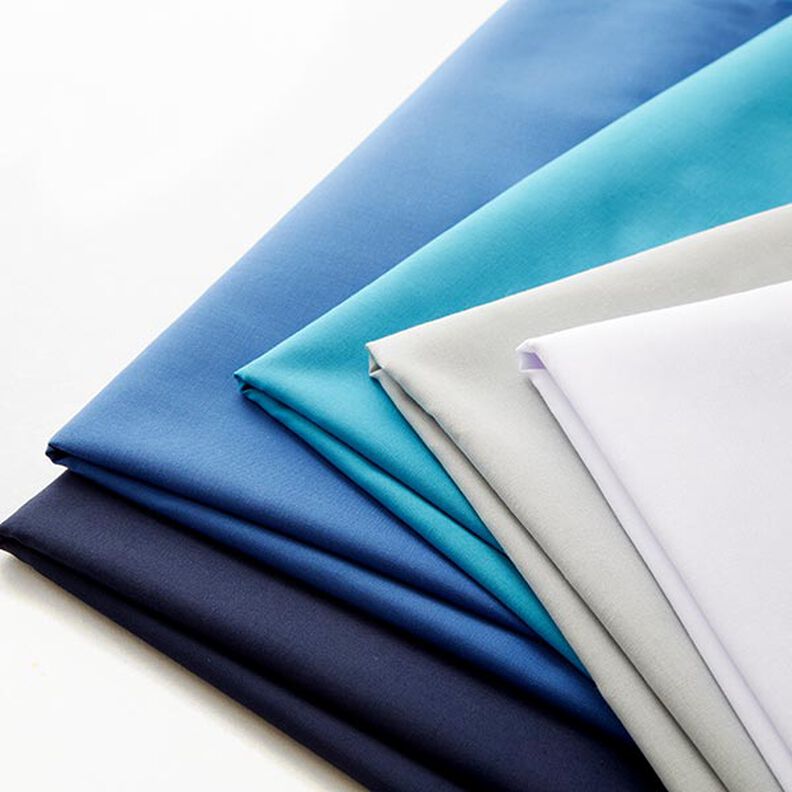 Polyester-Baumwoll-Mix pflegeleicht – weiss,  image number 4