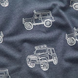 Baumwolljersey Geländewagen – marineblau, 