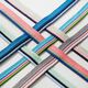 Paspelband Trio [ 15 mm ] – aquablau/taubenblau,  thumbnail number 3