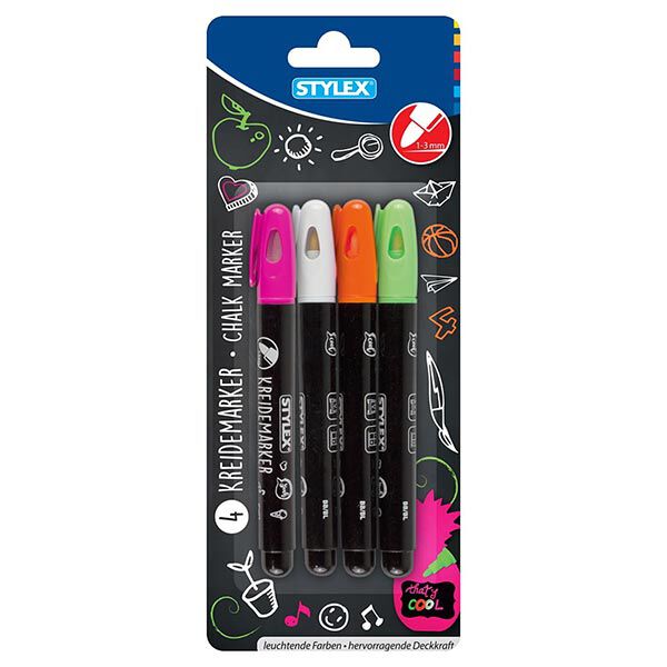 Kreidemarker-Set [4 Stk.],  image number 2