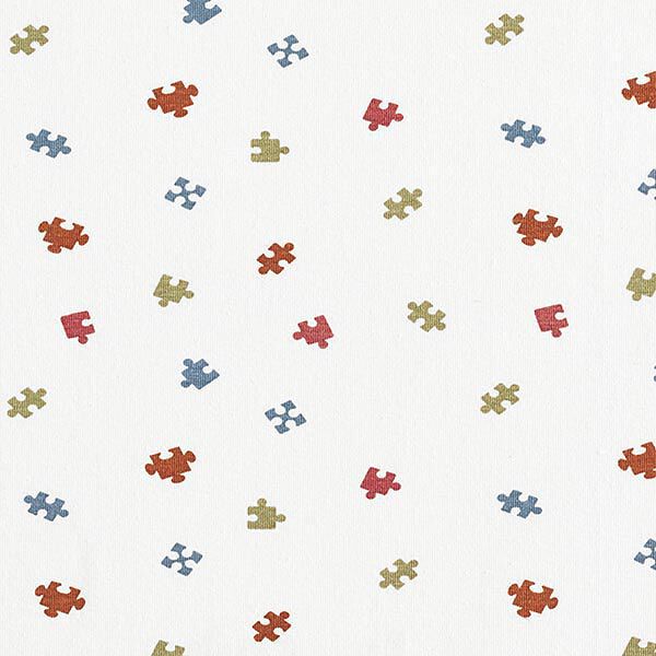 Stoffpaket Jersey Puzzelteile – wollweiss, image number 4