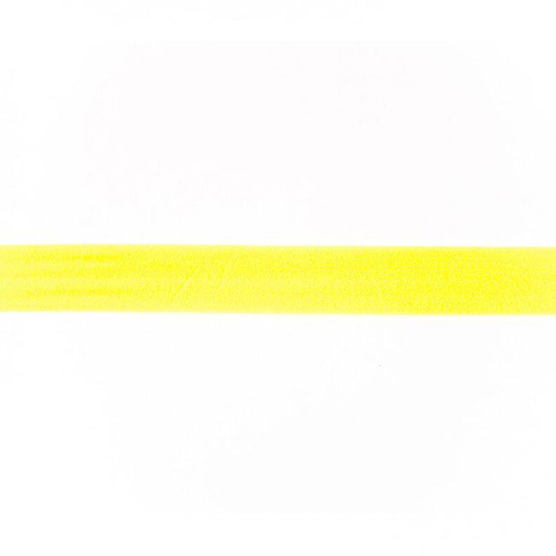 Elastisches Einfassband (Falzgummi) matt [20 mm] – neongelb,  image number 1