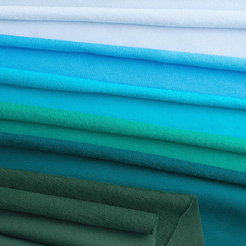 Leichter French Terry Uni – taupe,  image number 8