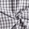 Baumwollstoff Vichykaro 1 cm – perlgrau/weiss,  thumbnail number 3