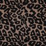 Viskose Stretch Leo | Poppy Fabrics – braun,  thumbnail number 1