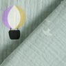 Musselin/ Doppel-Krinkel Gewebe Heißluftballons | Poppy Fabrics – schilf,  thumbnail number 4