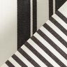 Outdoorstoff Canvas feiner Streifenmix – schwarz/weiss,  thumbnail number 4