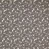 Dekostoff Halbpanama gepunkteter Ginkgo – schwarz/natur,  thumbnail number 1