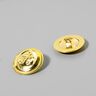 Metallknopf Anker – gold metallic,  thumbnail number 2