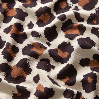 Bubblejersey Leomuster – hellbeige, 