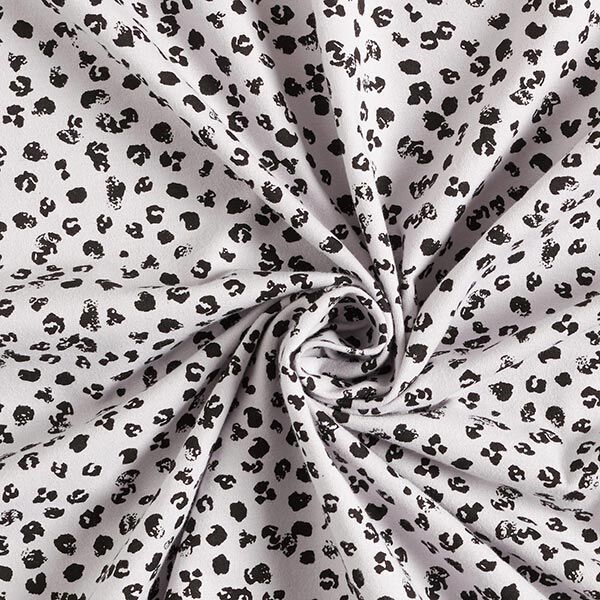 Baumwolljersey Gepardenprint – nebelgrau, image number 3