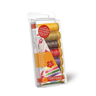 Nähfaden-Set Baumwolle Multi [100 m | 7 Stück] | Gütermann CREATIV, 
