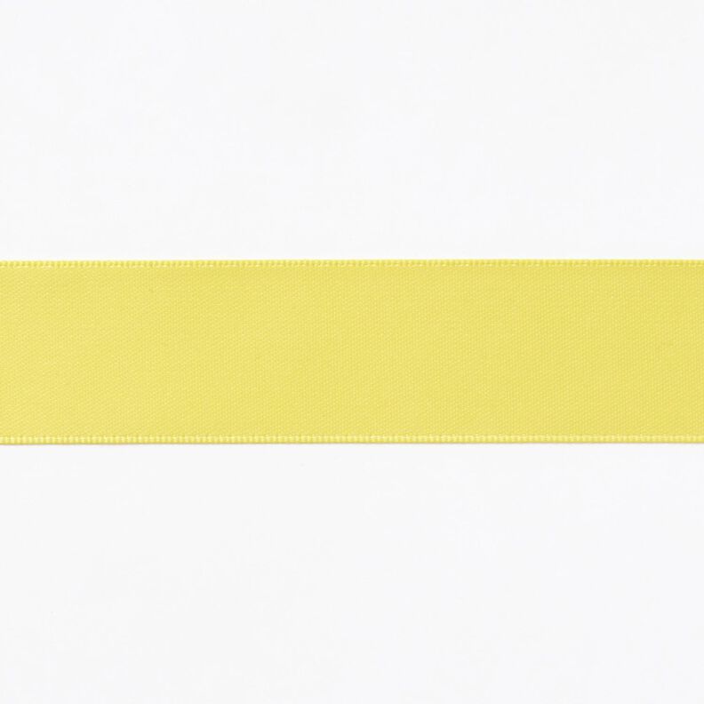Satinband [25 mm] – zitronengelb,  image number 1