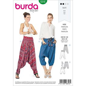 Hose | Burda 6316 | 32-46, 
