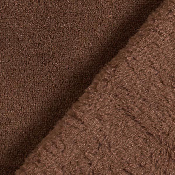 Kuschelfleece – dunkelbraun,  image number 4
