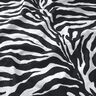 Polsterstoff Jacquard Zebra – weiss/schwarz,  thumbnail number 2