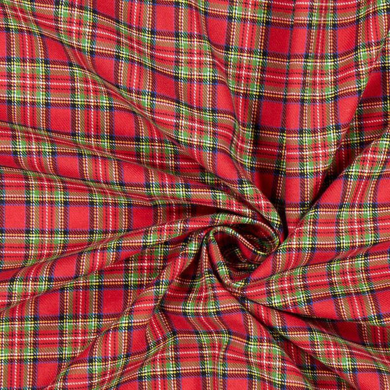Baumwollflanell Schottenkaro Glenside – chili,  image number 2