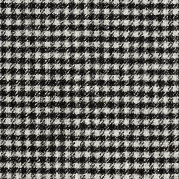 Doubleface Woll-Mix Pepita – schwarz/weiss, image number 1