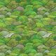 Dekostoff Halbpanama Digitaldruck Landschaft Frühling – apfelgrün/hellgrün,  thumbnail number 1