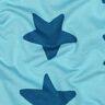 Kuschelsweat Sterne | Poppy Fabrics – brilliantblau/ozeanblau,  thumbnail number 2