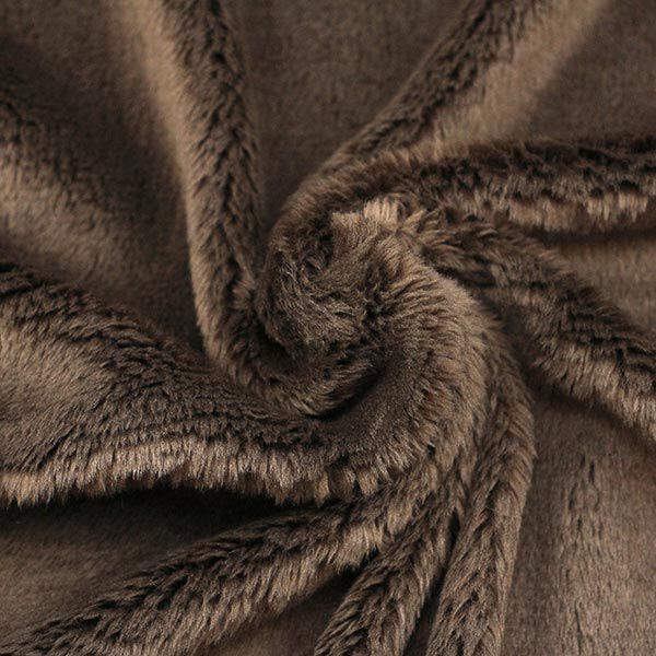Plüsch SuperSoft SNUGLY [ 1 x 0,75 m | 5 mm ] - dunkelbraun | Kullaloo