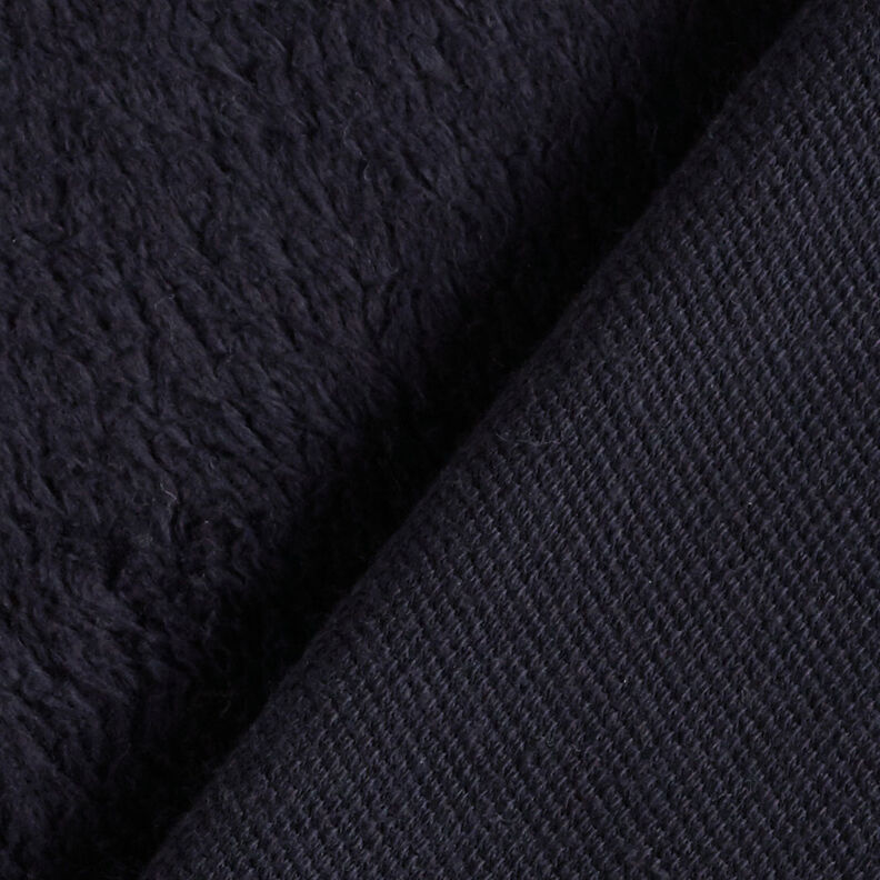 Sherpa Baumwoll-Mix Uni – schwarz,  image number 4