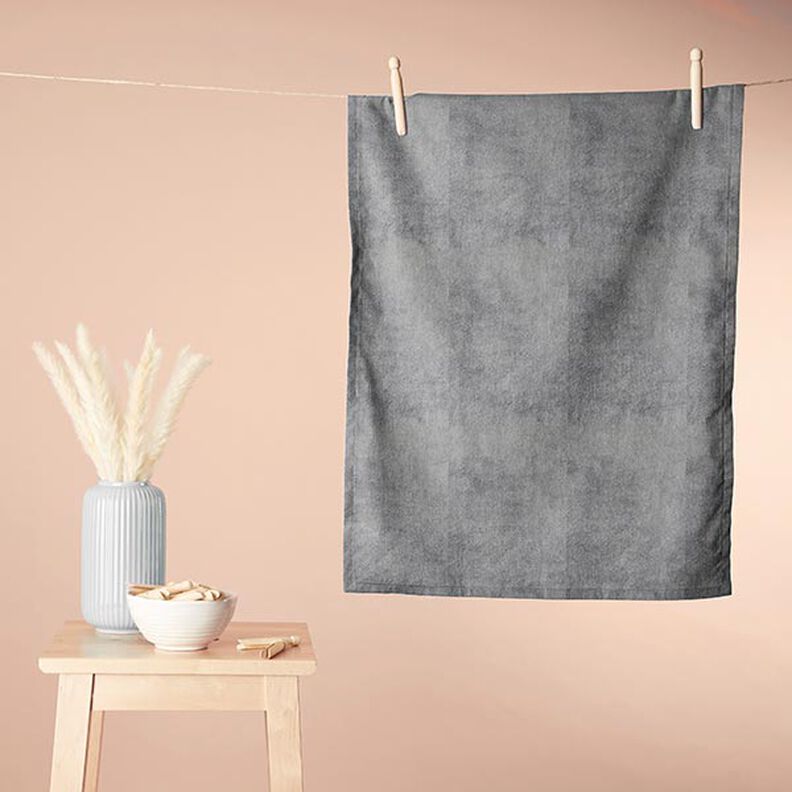 Kuschelfrottee Bambus Uni – grau,  image number 5