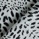 Baumwoll-Viskose-Mix tierische Tupfen – grau/schwarz,  thumbnail number 4