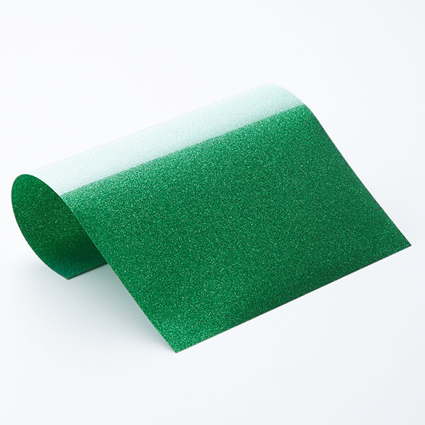 Flexfolie Glitzer Din A4 – grasgrün